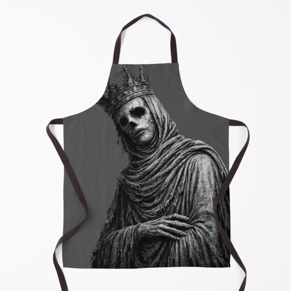 Item preview, The King With No Face – Dark Gothic Horror Medieval King Art designed and sold by Mavriboy.