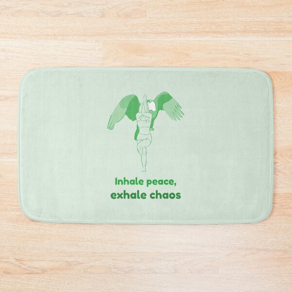 Item preview, Eagle Yoga Pose Garudasana – Inhale Peace Exhale Chaos Meditation Yoga Design designed and sold by WellspringXflow.