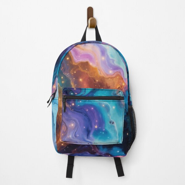 Item preview, Cosmic Nebula Abstract – Colorful Galaxy Marble Art designed and sold by RidaSalArt.