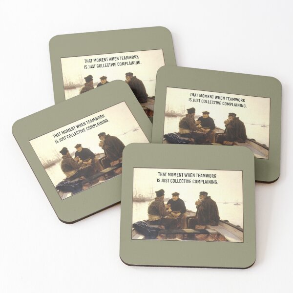 Item preview, Collective Complaints Crew – Maritime Workplace Meme designed and sold by sorryNOTsorry.brand.