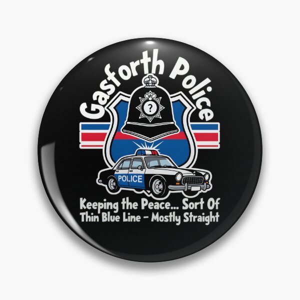 Item preview, The Thin Blue Line Gasforth Police Parody designed and sold by TshirtsOnline-.