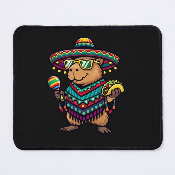 Item preview, Capybara Fiesta Mexican Cinco De Mayo Taco Sombrero designed and sold by GrumpySableye.