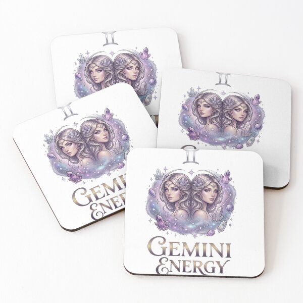 Item preview, Gemini Energy Horoscope Aesthetic Celestial Twins Zodiac designed and sold by shopvanity.