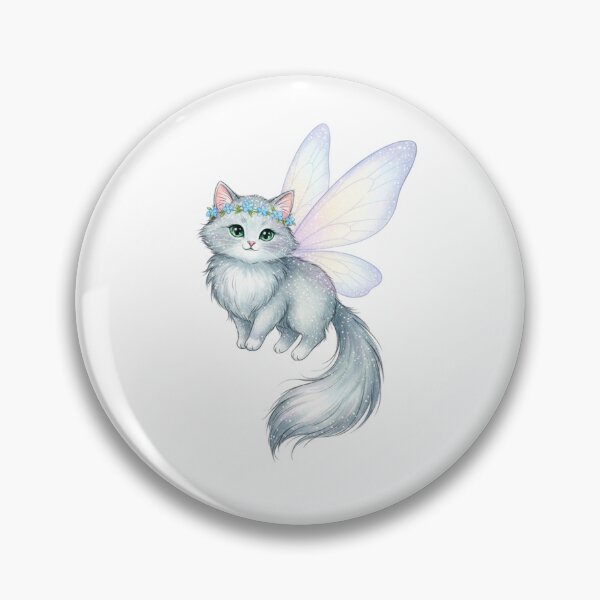 Item preview, Cute Fairy Kitty Magical Cat designed and sold by SOUFIANE1991.