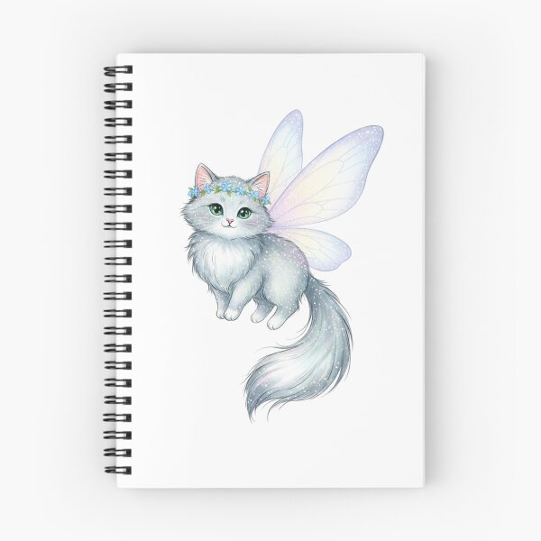 Item preview, Cute Fairy Kitty Magical Cat designed and sold by SOUFIANE1991.
