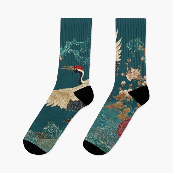 Item preview, Bird flying among flowers and clouds designed and sold by anytka.