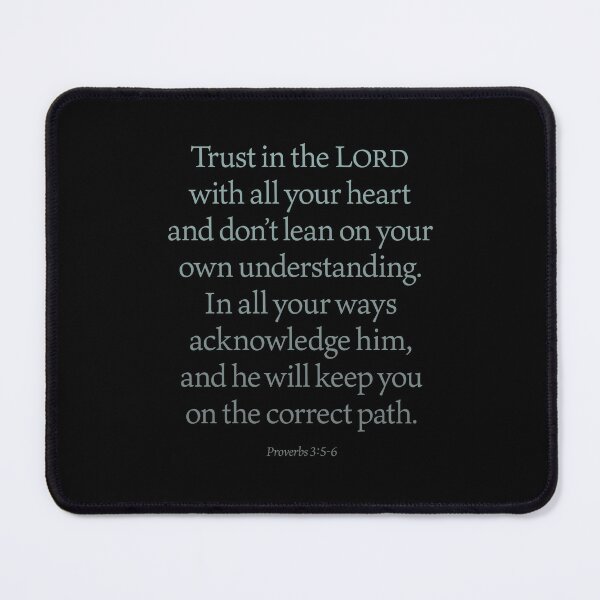 Item preview, Proverbs 3:5-6 v.1 designed and sold by x1brett.