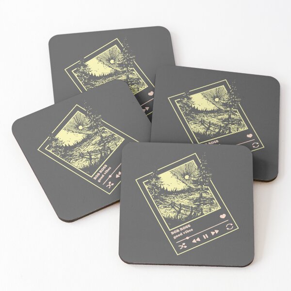 Item preview, Bob Ross Joy of Mountains (Neg) designed and sold by SKETCHYANDGRAPHIC.
