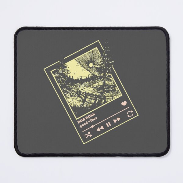 Item preview, Bob Ross Joy of Mountains (Neg) designed and sold by SKETCHYANDGRAPHIC.