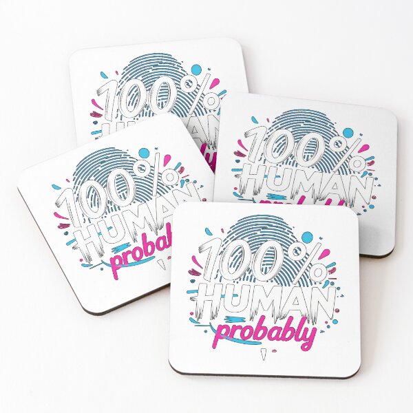 Item preview, AI Humor - 100% Human Probably designed and sold by KLERIKSTORE.