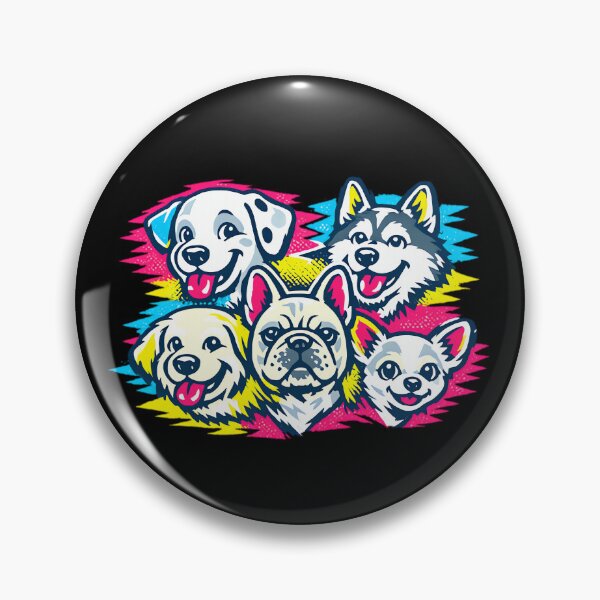 Item preview, 90S Bootleg Parody Dog Faces designed and sold by PaulTSchafer.