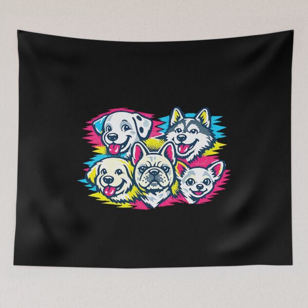 Item preview, 90S Bootleg Parody Dog Faces designed and sold by PaulTSchafer.