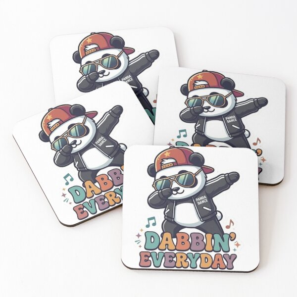 Item preview, Dabbin Everyday Cool Panda Sunglasses Kawaii Streetwear designed and sold by Wear Sculpt.