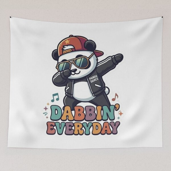 Item preview, Dabbin Everyday Cool Panda Sunglasses Kawaii Streetwear designed and sold by Wear Sculpt.