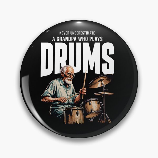 Item preview, Never Underestimate A Grandpa Who Plays Drums Retired Drummer Legend designed and sold by AmazingViews.
