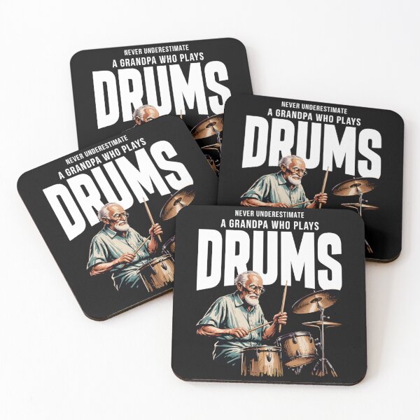 Item preview, Never Underestimate A Grandpa Who Plays Drums Retired Drummer Legend designed and sold by AmazingViews.