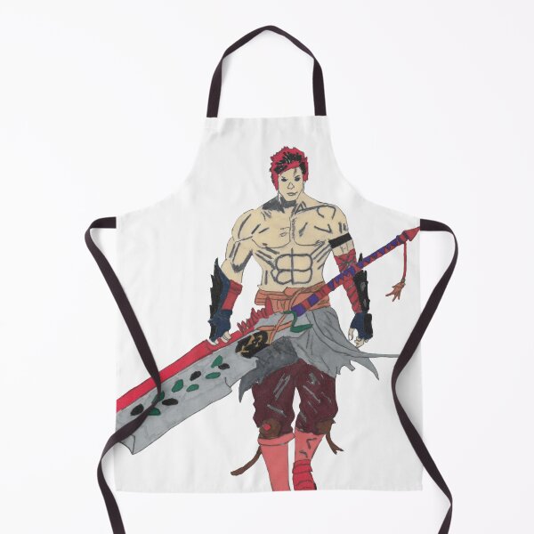 Item preview, Anime Style Barbarian Swordsman Illustration designed and sold by Sketchmultivers.