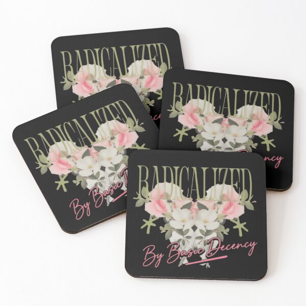 Item preview, Copy of Radicalized By Basic Decency Choose Heart Not Harm Retro Daisy Flowers designed and sold by SkeletonsDanger.