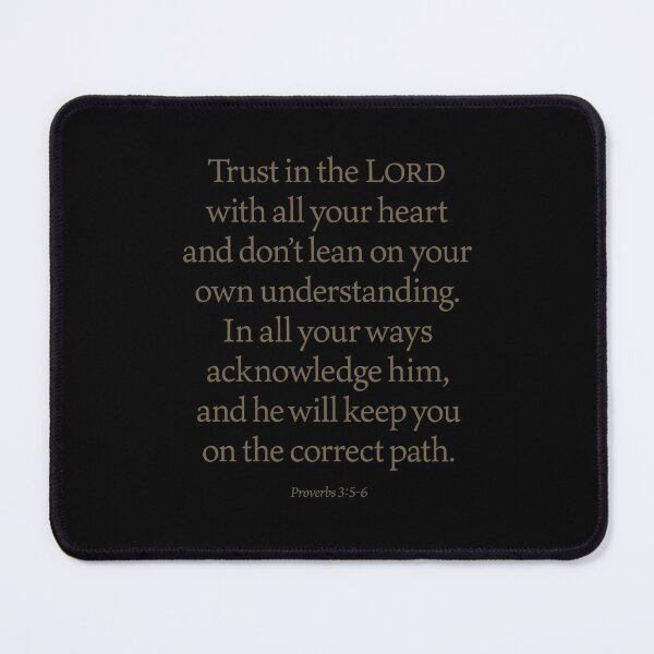 Item preview, Proverbs 3:5-6 v.3 designed and sold by x1brett.
