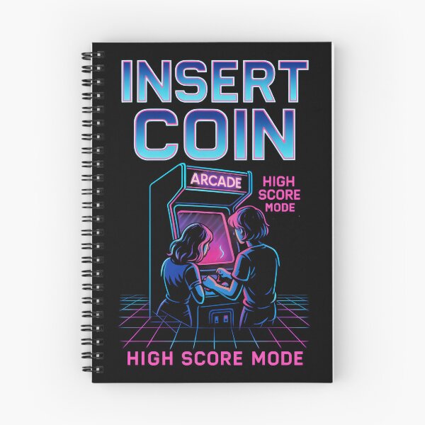 Item preview, Insert Coin Retro Arcade "High Score Mode" Gamer Design. designed and sold by The-T-In-Retro.