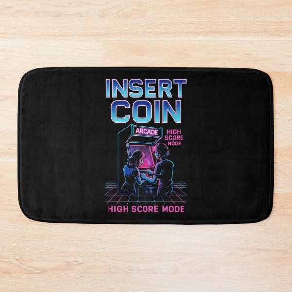Item preview, Insert Coin Retro Arcade "High Score Mode" Gamer Design. designed and sold by The-T-In-Retro.