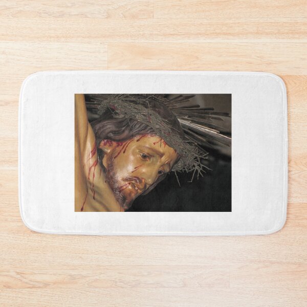 Item preview, Close-Up Of Jesus Christ On The Crucifix Wearing A Crown Of Thorns, Religious Statue designed and sold by Nmallia.