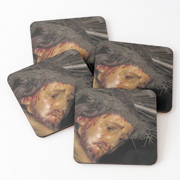 Item preview, Close-Up Of Jesus Christ On The Crucifix Wearing A Crown Of Thorns, Religious Statue designed and sold by Nmallia.