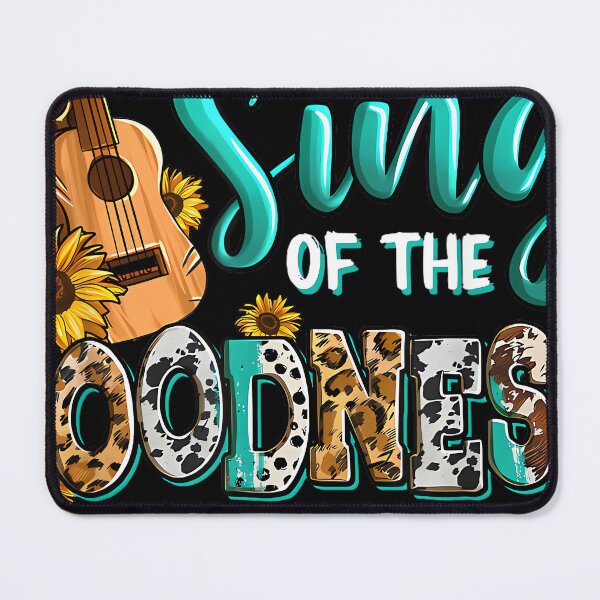 Item preview, Christian Floral Guitar I Will Sing of The Goodness of God designed and sold by SethHHoward.