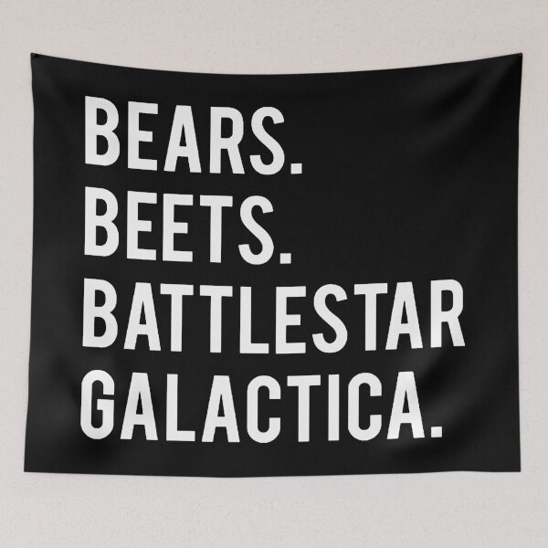 Item preview, Bears Beets Battlestar Galactica  designed and sold by janiceberes.