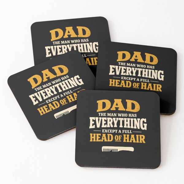 Item preview, Dad The Man Who Has Everything Except A Full Head of Hair Funny Bald Dad Father's Day designed and sold by clothesy7.