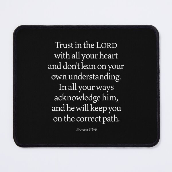 Item preview, Proverbs 3:5-6 v.5 designed and sold by x1brett.