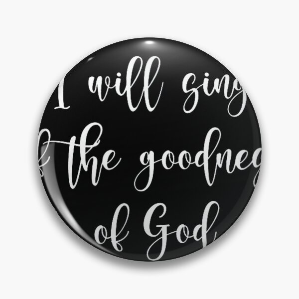 Item preview, Christian Western I Will Sing of The Goodness of God Jesus designed and sold by SethHHoward.
