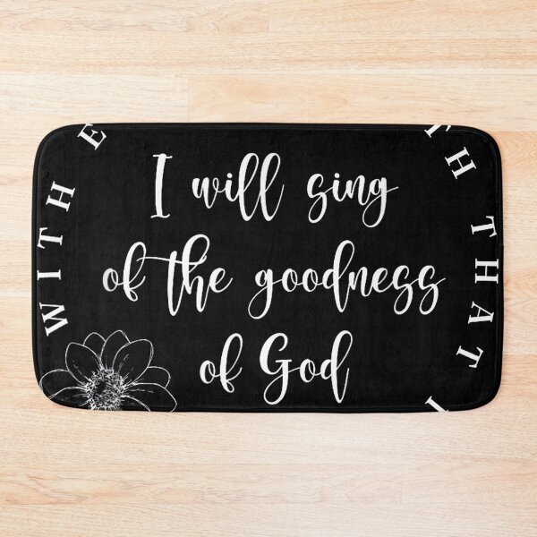 Item preview, Christian Western I Will Sing of The Goodness of God Jesus designed and sold by SethHHoward.