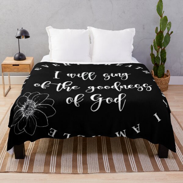 Item preview, Christian Western I Will Sing of The Goodness of God Jesus designed and sold by SethHHoward.