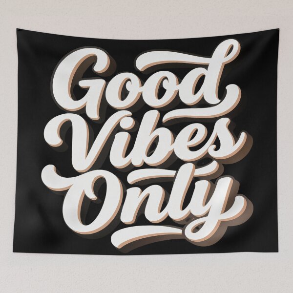 Item preview, Good Vibes only  designed and sold by Radhestore.