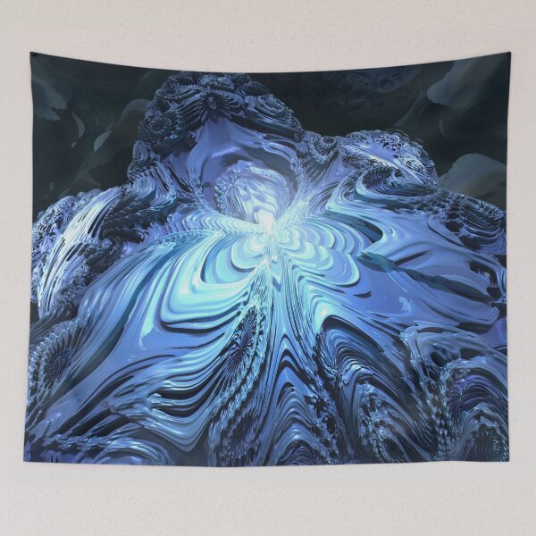 Item preview, Blue Light 006 - Fractal Landscapes designed and sold by sbartinspace.