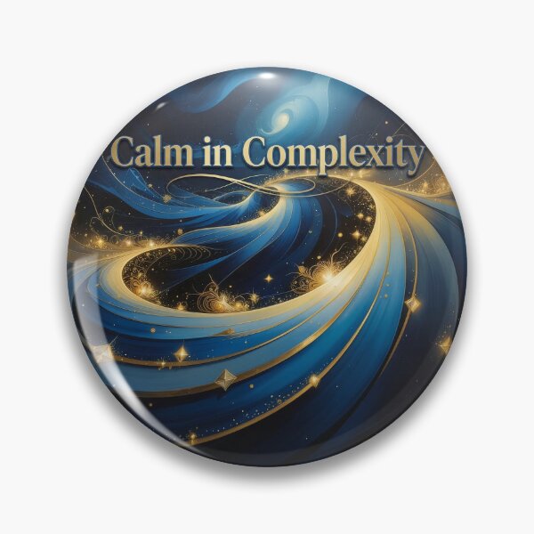 Item preview, Calm in complexity designed and sold by FehlingMedia.