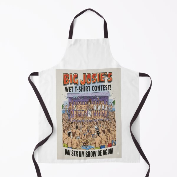 Item preview, Big Josie at the Beach – Summer Party Girl Funny Meme Shirt designed and sold by helderpoeta.