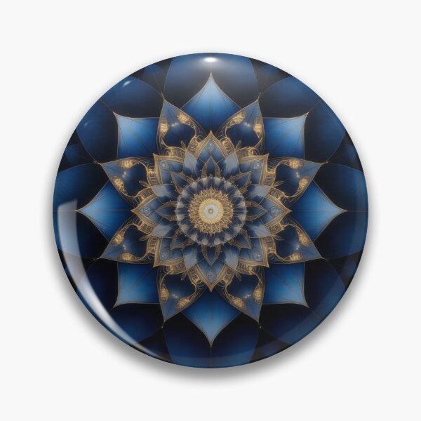 Item preview, Centered kaleidoscope, symmetrical geometric structures, wave patterns designed and sold by FehlingMedia.