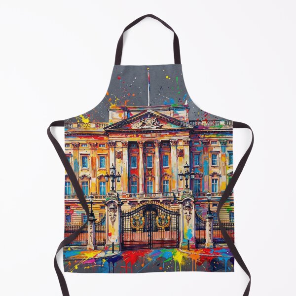 Item preview, Buckingham Palace – Colourful Splatter Abstract Art designed and sold by Printpix.