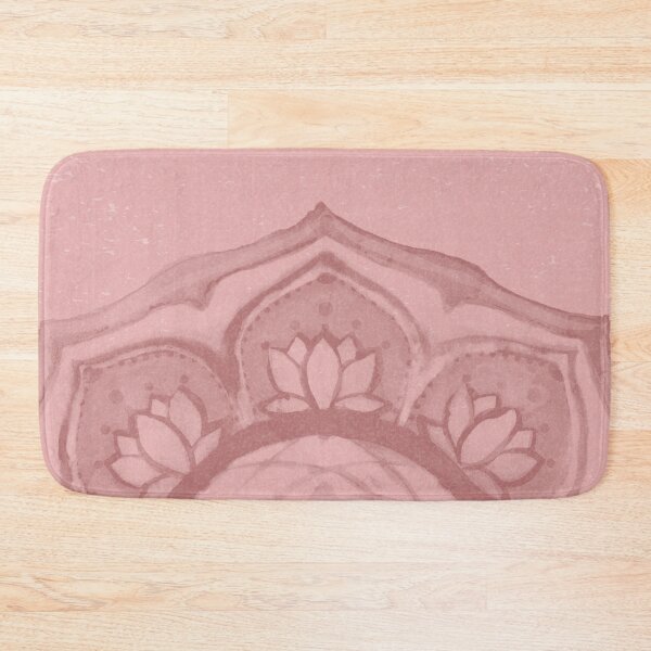 Item preview, Buddha Padma Watercolor - Rose + Ruby designed and sold by Irene Estelle.