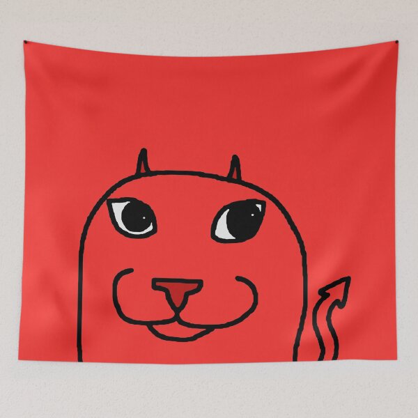 Item preview, Silly Devil Cat designed and sold by Fire TheMann.