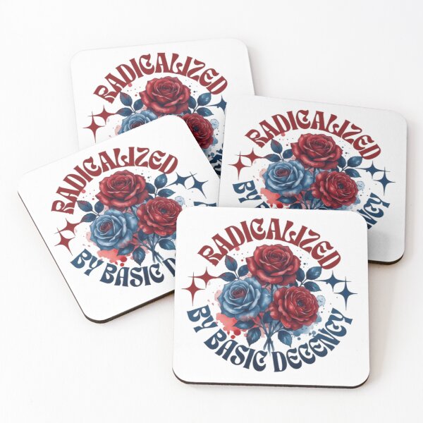 Item preview, Radicalized By Basic Decency Resist Authoritarian Politics designed and sold by SkeletonsDanger.