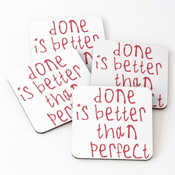 Item preview, done is better than perfect designed and sold by kinpirks.