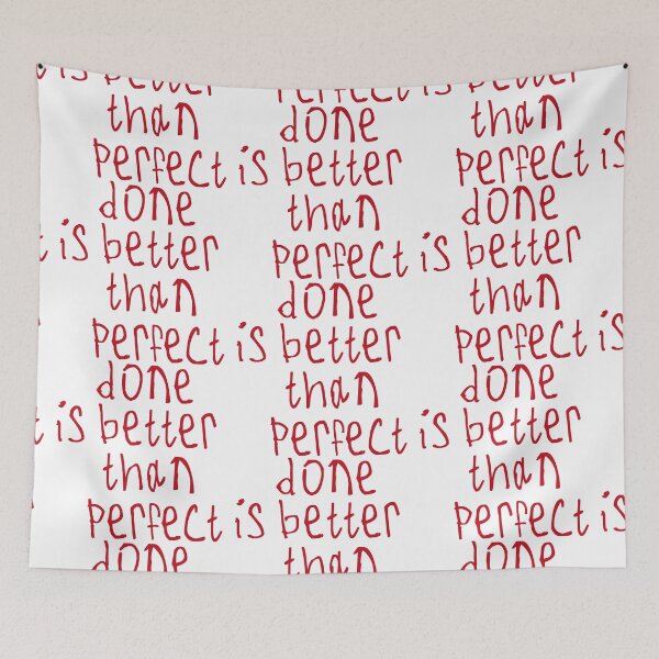 Item preview, done is better than perfect designed and sold by kinpirks.