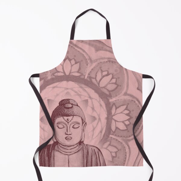 Item preview, Buddha Padma Watercolor - Rose + Wine designed and sold by Irene Estelle.