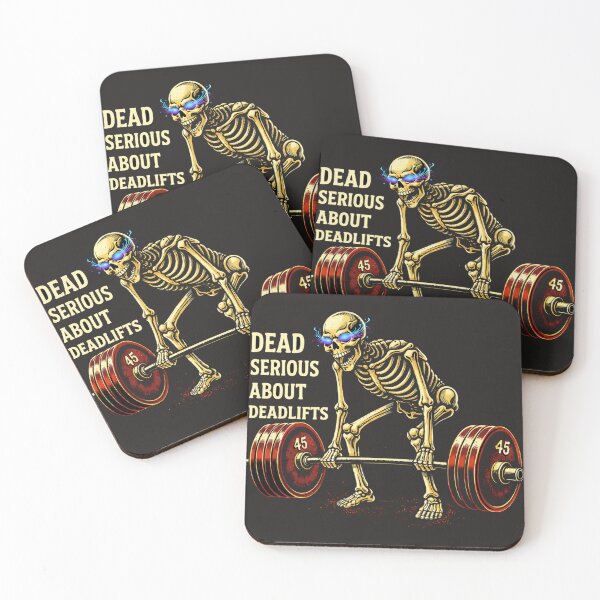 Item preview, DEAD SERIOUS (ABOUT DEADLIFTS) designed and sold by GenArtWear.