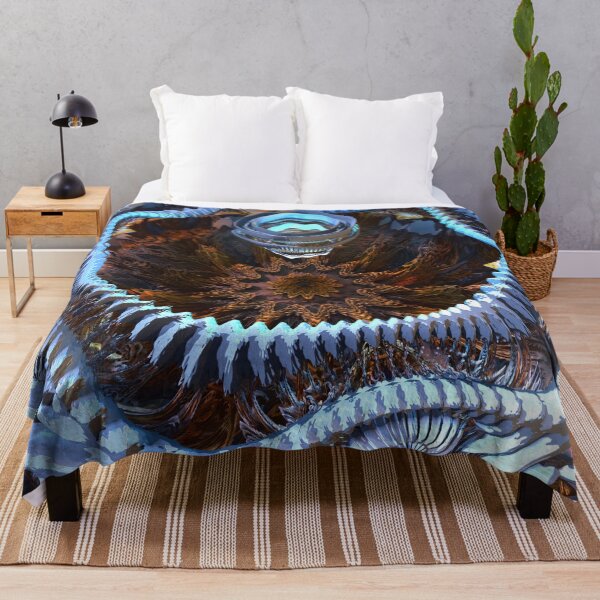 Item preview, Blue Light 007 - Fractal Landscapes designed and sold by sbartinspace.