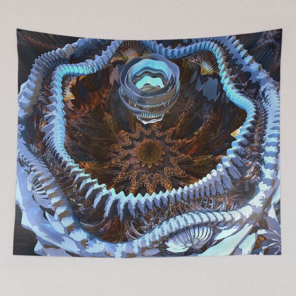 Item preview, Blue Light 007 - Fractal Landscapes designed and sold by sbartinspace.