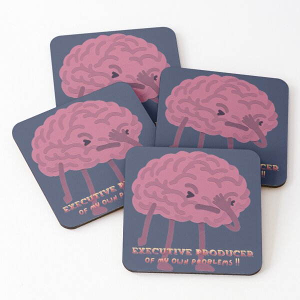 Item preview, Executive Producer Of My Own Problems | Funny Overthinker Brain designed and sold by Pardon my Palette.